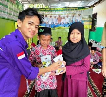 Mahasiswa Agroteknologi Unila Gelar Edukasi Eco Print di Panti Asuhan Ruwa Jurai